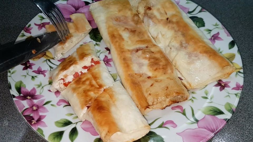 Лаваш с начинкой: идеальный завтрак для всей семьи