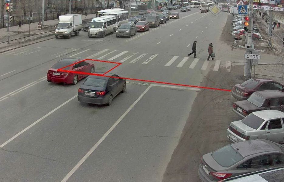Как действовать, если пересекли стоп-линию на красный сигнал светофора