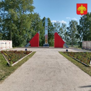 В Усть-Куломе открыли «Аллею памяти»