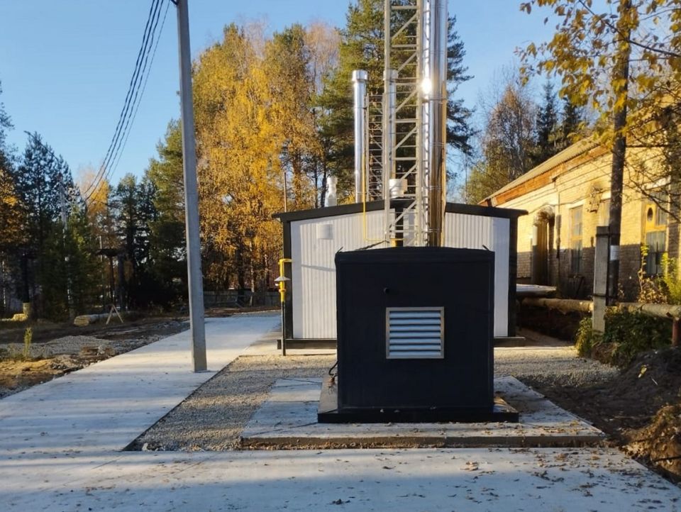 В Сыктывкаре выходит на финишную прямую строительство новой модульной газовой котельной в местечке Лемью