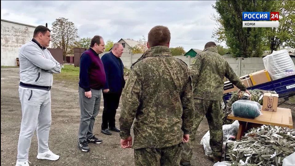 Глава Коми Ростислав Гольдштейн встретился с военнослужащими из Республики, которые сейчас находятся в зоне проведения специальной военной операции