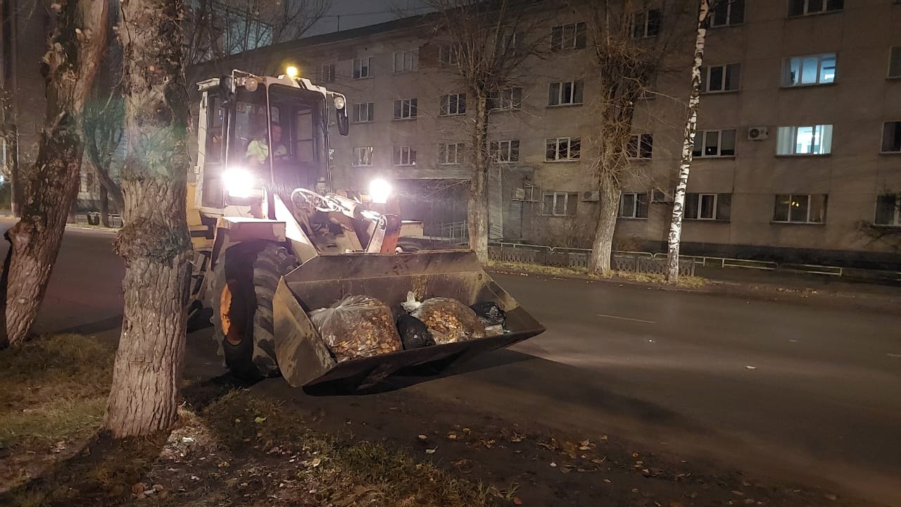 Результаты работы ночной смены "Дорожного хозяйства": Результаты работы ночной смены "Дорожного хозяйства":