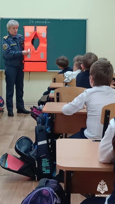 Знаешь ли ты. Инспекторы ГИМС МЧС России провели интерактивное занятие с школьниками Усть-Кулома и напомнили им о правилах безопасного поведения у воды