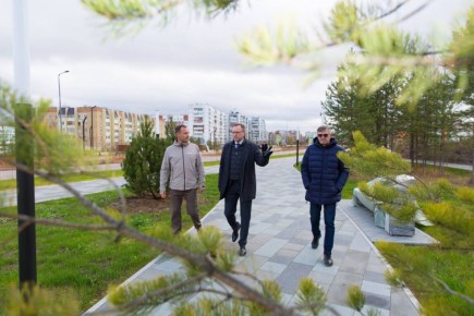 В Ухте создают новое современное пространство «Газпром парк»
