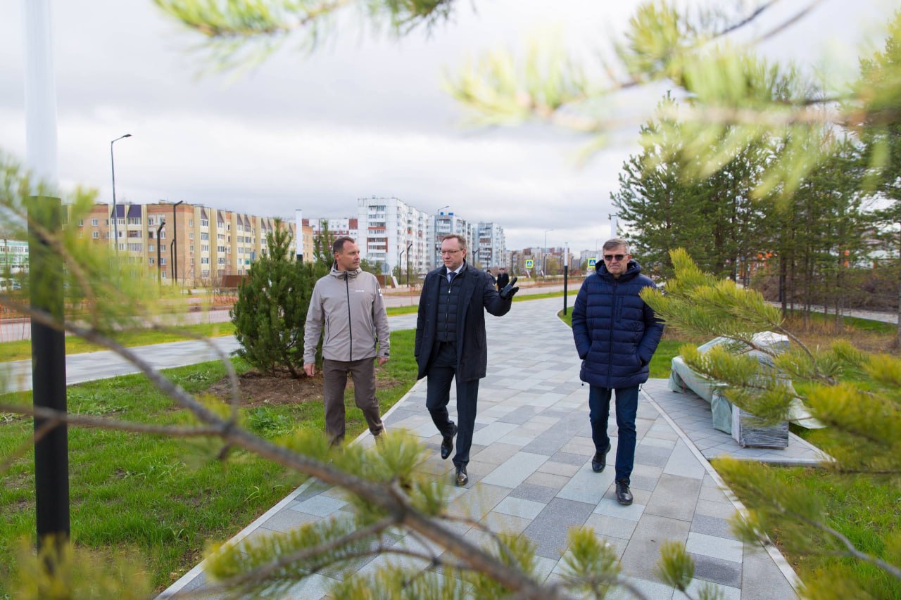 В Ухте создают новое современное пространство «Газпром парк»