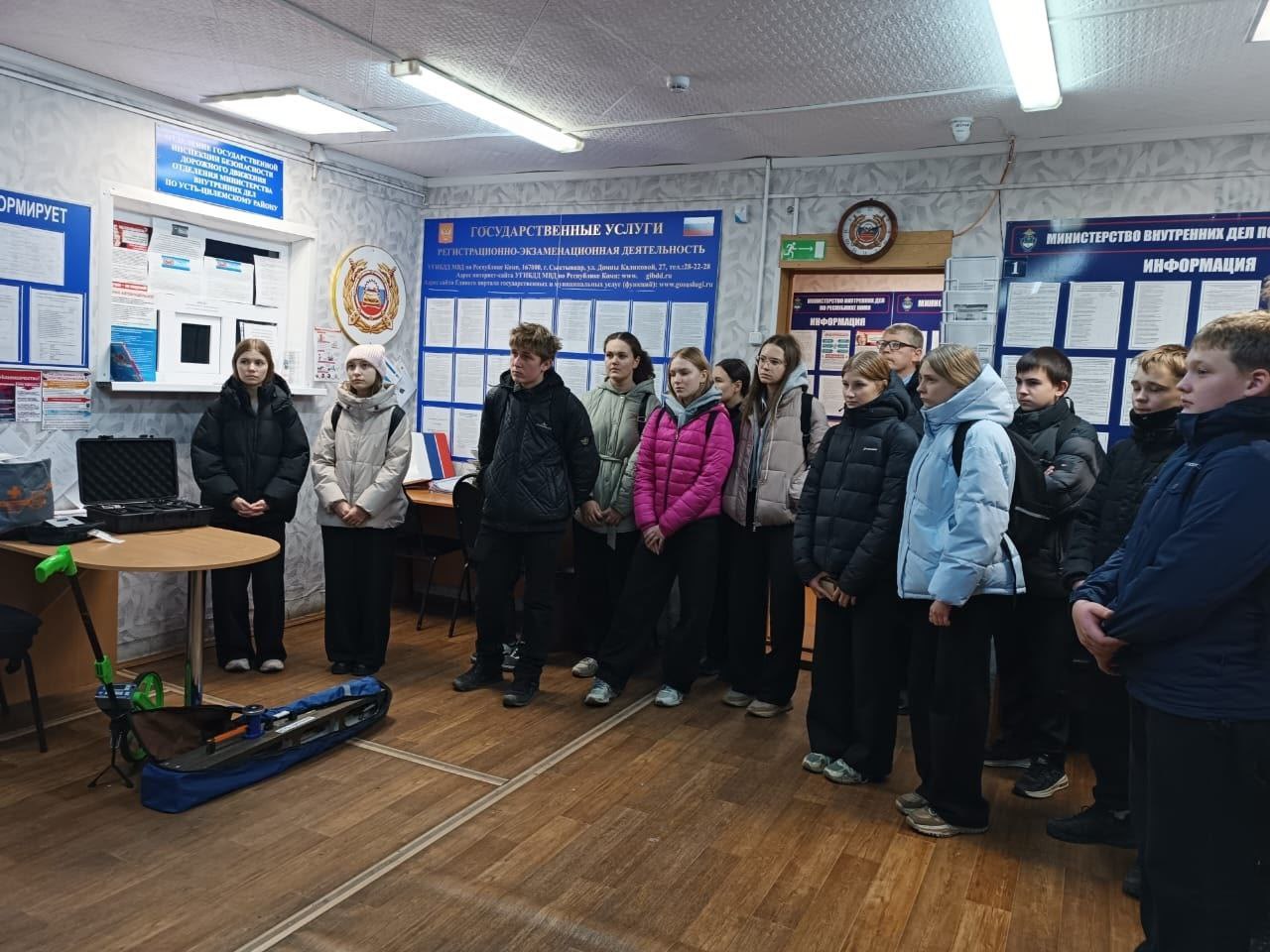 В #Госавтоинспекции11 Усть-Цилемского района прошла экскурсия для школьников В #Госавтоинспекции11 Усть-Цилемского района прошла экскурсия для школьников