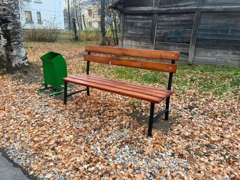 В Сосногорске благоустроили Аллею Славы В Сосногорске благоустроили Аллею Славы