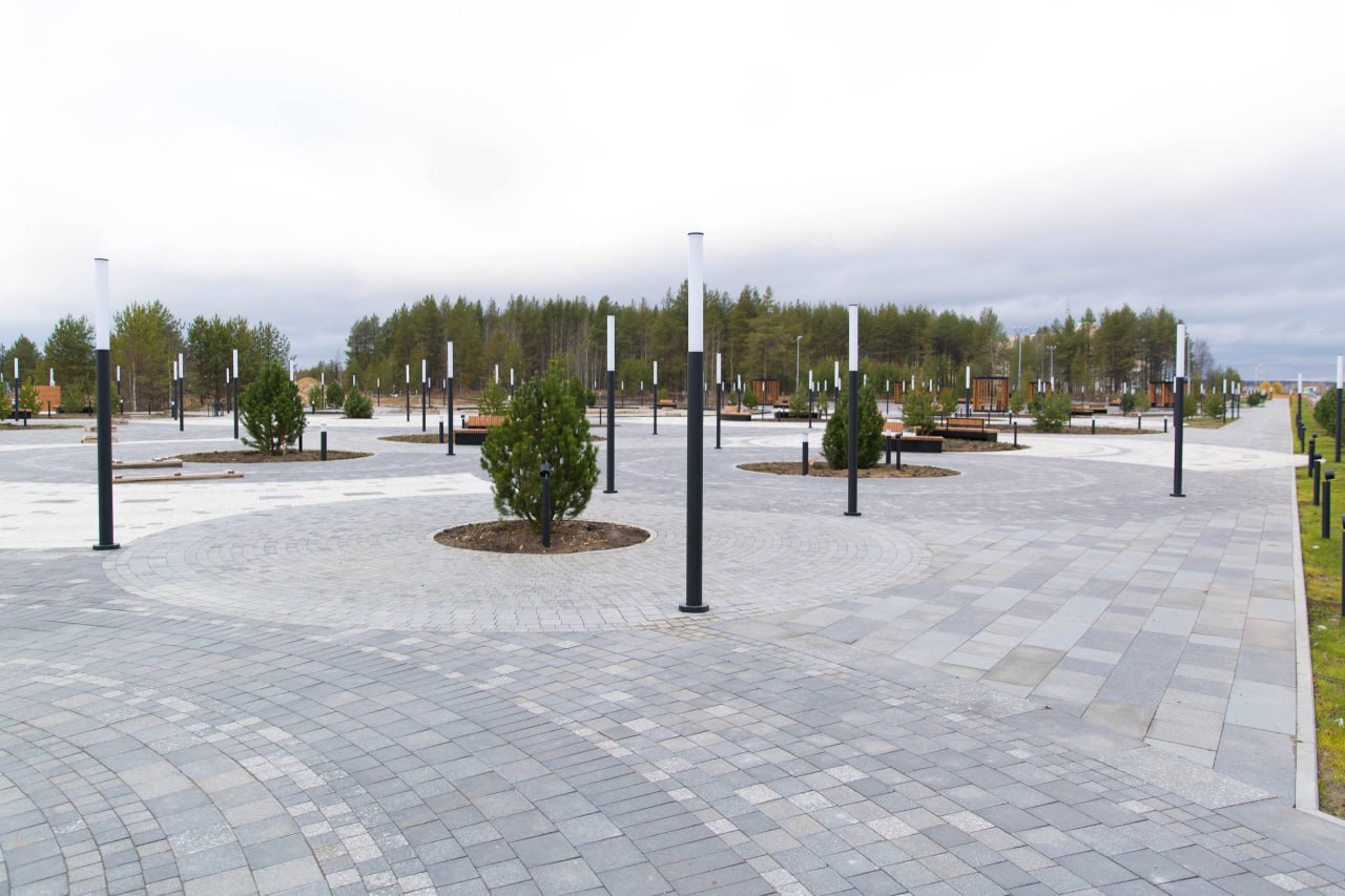 В Ухте создают новое современное пространство «Газпром парк» В Ухте создают новое современное пространство «Газпром парк»