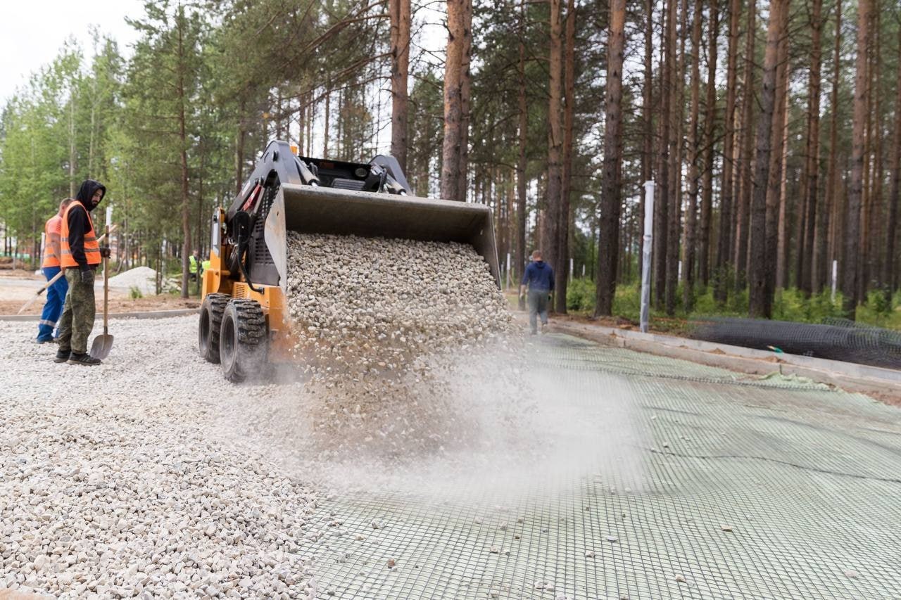 В Ухте создают новое современное пространство «Газпром парк» В Ухте создают новое современное пространство «Газпром парк»