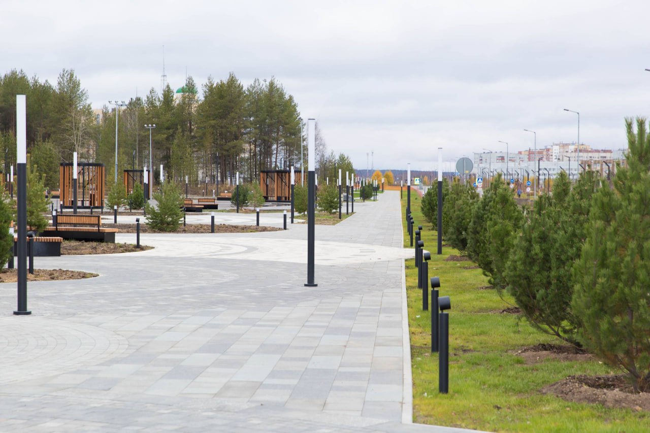 В Ухте создают новое современное пространство «Газпром парк» В Ухте создают новое современное пространство «Газпром парк»