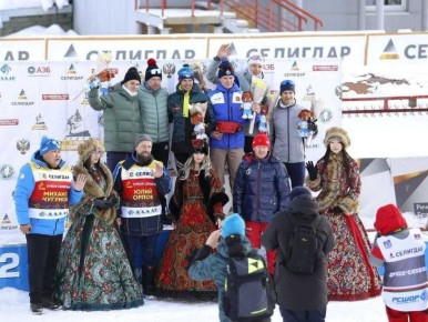 Илья Семиков — победитель лыжной гонки на «Кубке Селигдара»