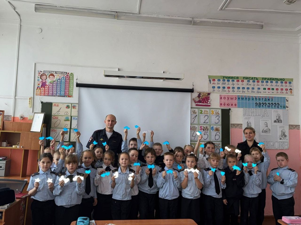 Сотрудники #Госавтоинспекции11 города Сосногорска