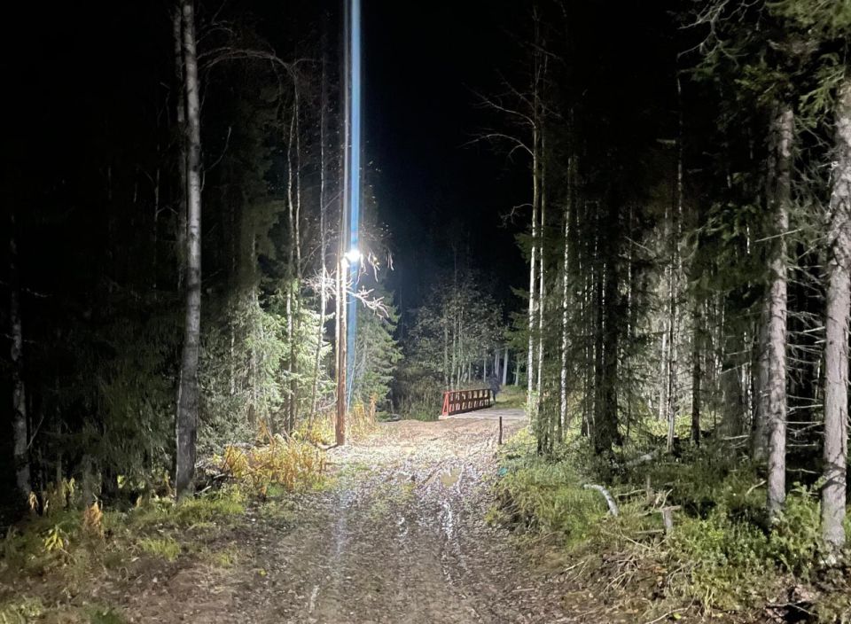 В селе Усть-Цильма появилось освещение на экотропе