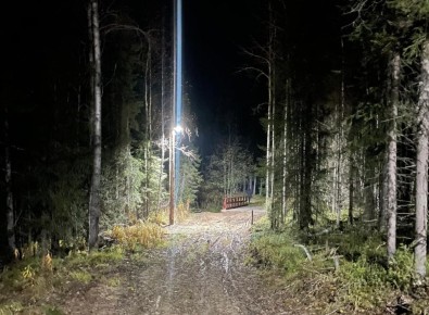 В селе Усть-Цильма появилось освещение на экотропе