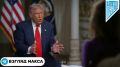 Президент США Дональд Трамп дал большое интервью американскому телеканалу CBS News