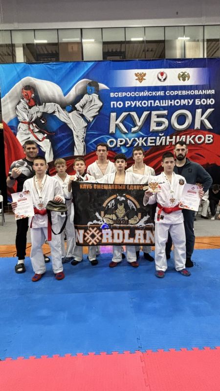 Три медали в копилке нашей сборной по рукопашному бою в Ижевске