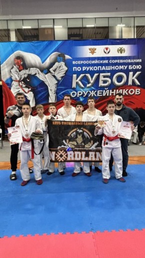 Три медали в копилке нашей сборной по рукопашному бою в Ижевске