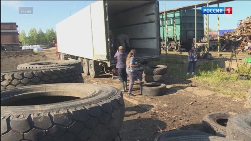 В Сыктывкаре продолжается акция по бесплатному приему отработанных шин