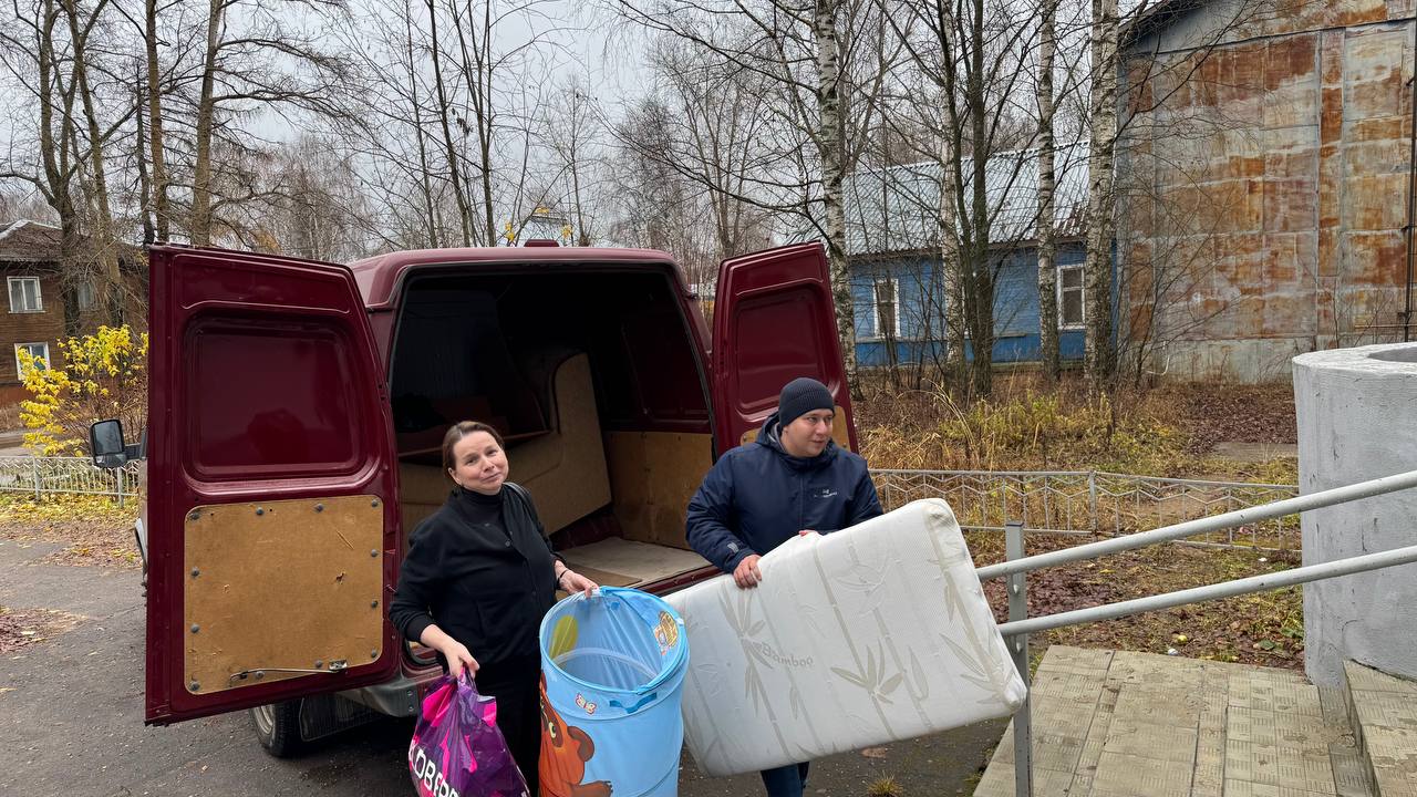 Помощь в трудную минуту: большая семья обрела временный дом Помощь в трудную минуту: большая семья обрела временный дом