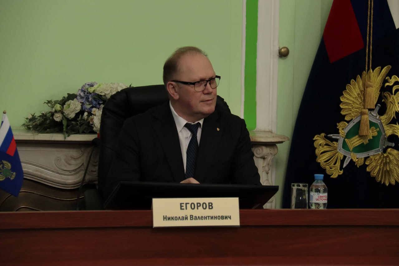 06 ноября 2025 года прокурор Республики Коми Николай Егоров провел встречу со студентами Санкт-Петербургского юридического института (филиала) Университета прокуратуры Российской Федерации, обучающимися по целевым... 06 ноября 2025 года прокурор Республики Коми Николай Егоров провел встречу со студентами Санкт-Петербургского юридического института (филиала) Университета прокуратуры Российской Федерации, обучающимися по целевым...