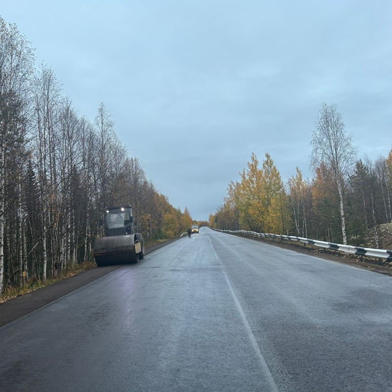 Завершился ремонт участка дороги Керки — Дутово