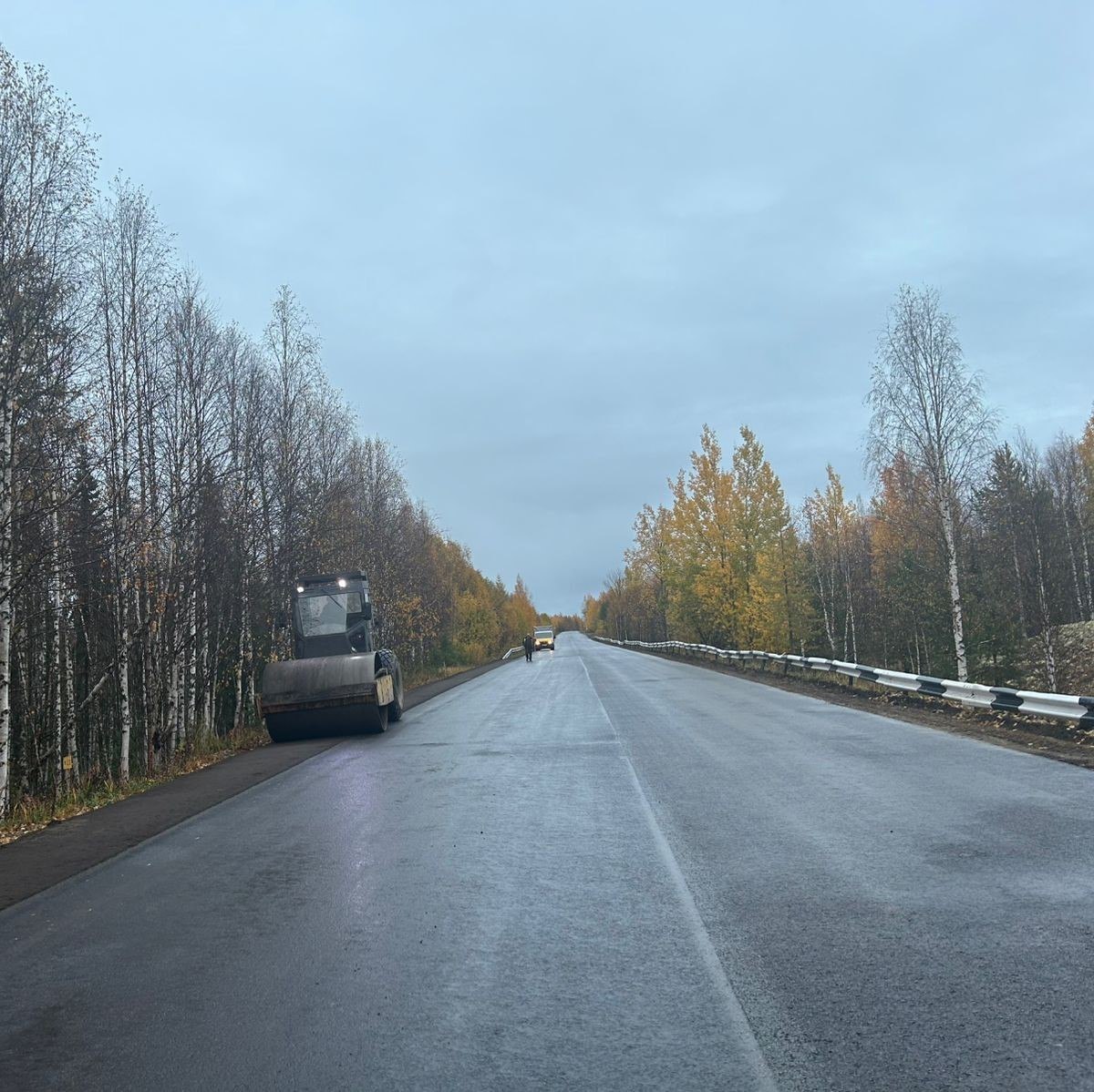 Завершился ремонт участка дороги Керки — Дутово