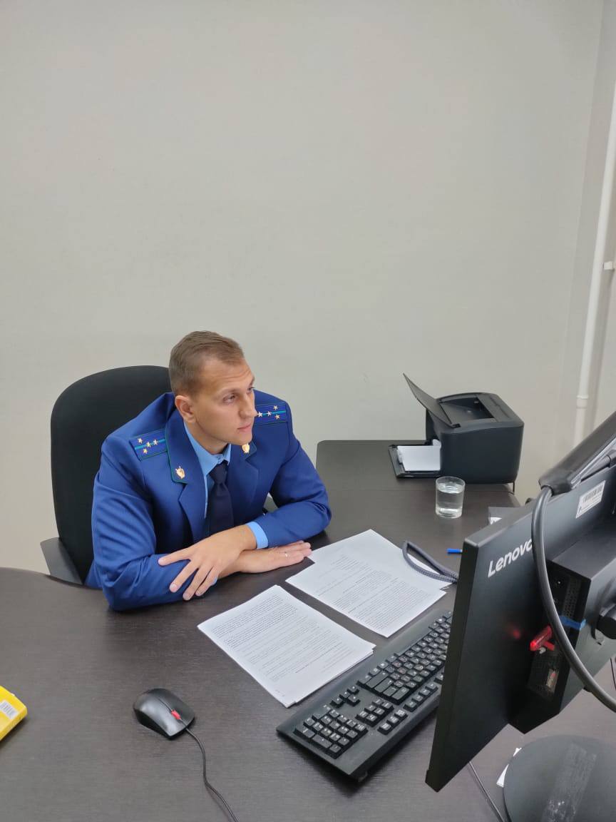 Старший прокурор отдела по надзору за законностью исполнения уголовных наказаний прокуратуры Республики Коми Игорь Соколов в режиме видео-конференц-связи принял участие в проведении учебного занятия со студентами 4 и 5... Старший прокурор отдела по надзору за законностью исполнения уголовных наказаний прокуратуры Республики Коми Игорь Соколов в режиме видео-конференц-связи принял участие в проведении учебного занятия со студентами 4 и 5...