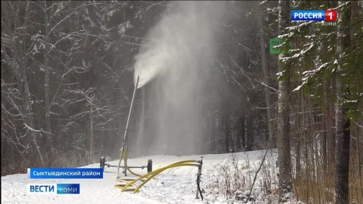 На Республиканском стадионе имени Раисы Сметаниной заработала система оснежения трасс