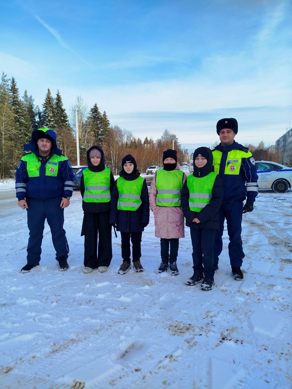 ЮИДовцы и #Госавтоинспекторы11 организовали профилактическую акцию в Сыктывдинском районе