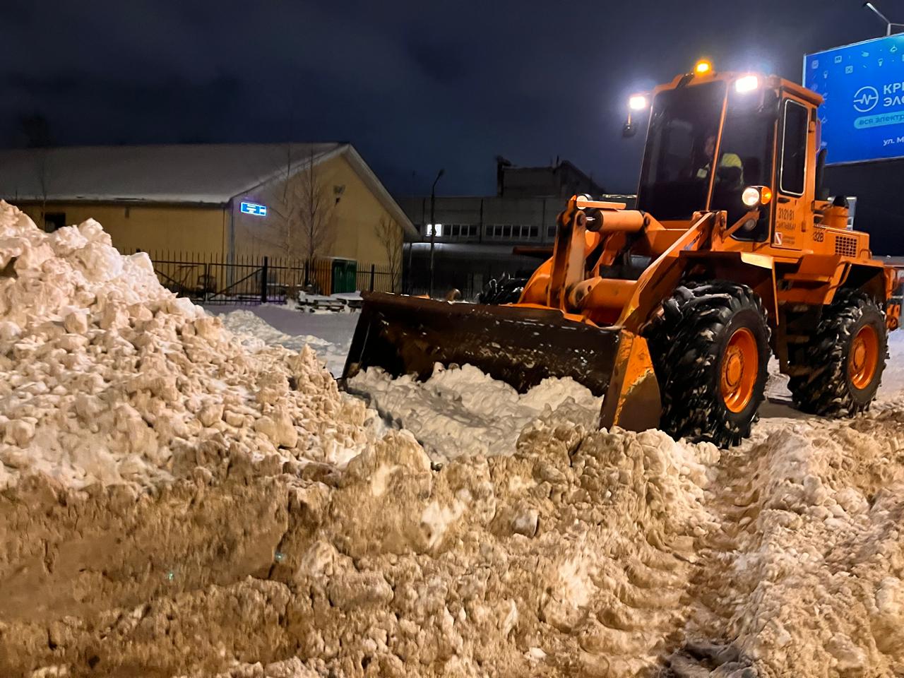 Результаты работы ночной смены: