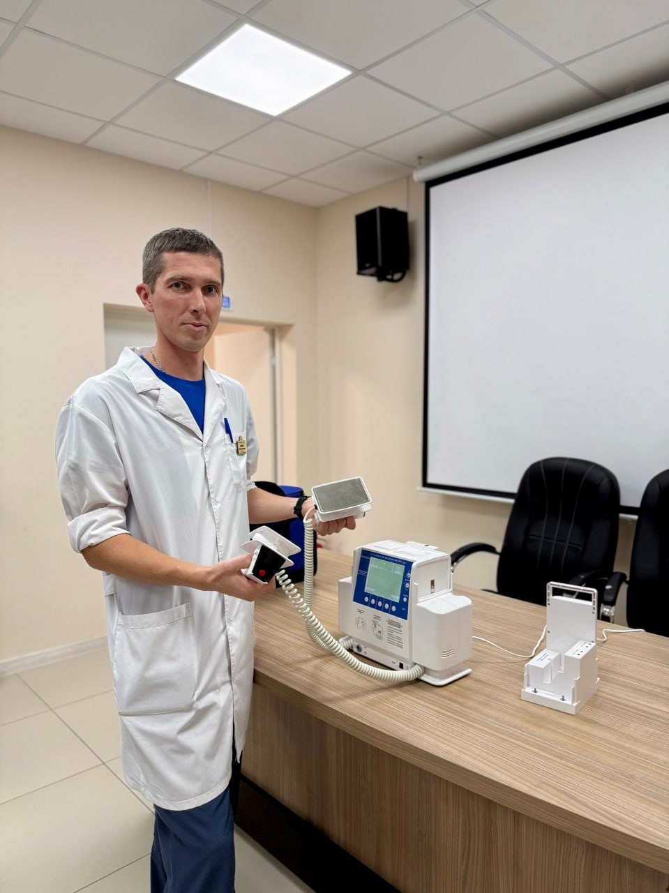 Cыктывкарская поликлиника №3 приобрела современный дефибриллятор-монитор Cыктывкарская поликлиника №3 приобрела современный дефибриллятор-монитор