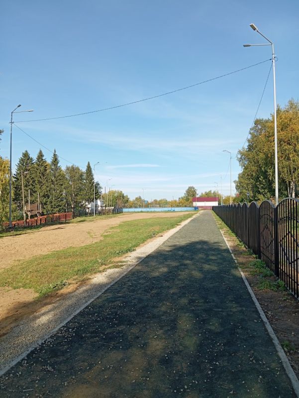В Усть-Цильме появилась новая спортивная площадка
