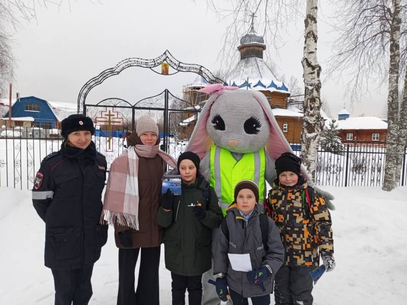 В Усть-Вымском районе прошла акция «Будь заметным!»