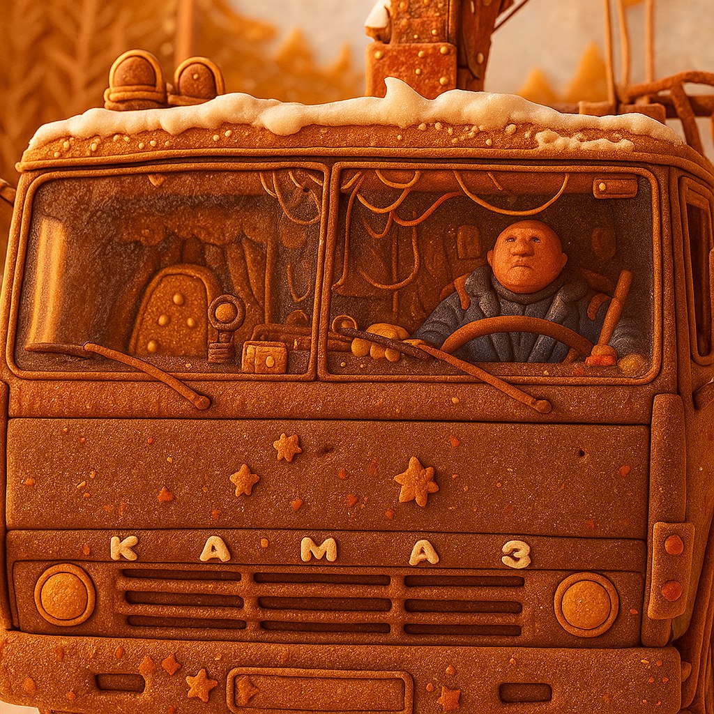 Максим Мартышин: Друзья, вы же понимаете, что тренд на нейросетевые картинки уже не остановить? Недавно выпустил новость про установку освещения на Дырносской трассе, а коллеги следом «испекли» её пряничную копию - с... Максим Мартышин: Друзья, вы же понимаете, что тренд на нейросетевые картинки уже не остановить? Недавно выпустил новость про установку освещения на Дырносской трассе, а коллеги следом «испекли» её пряничную копию - с...