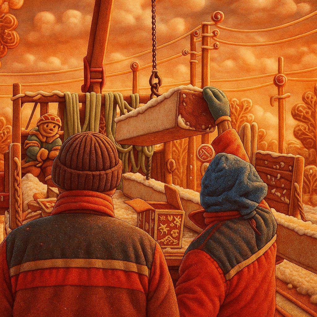 Максим Мартышин: Друзья, вы же понимаете, что тренд на нейросетевые картинки уже не остановить? Недавно выпустил новость про установку освещения на Дырносской трассе, а коллеги следом «испекли» её пряничную копию - с... Максим Мартышин: Друзья, вы же понимаете, что тренд на нейросетевые картинки уже не остановить? Недавно выпустил новость про установку освещения на Дырносской трассе, а коллеги следом «испекли» её пряничную копию - с...