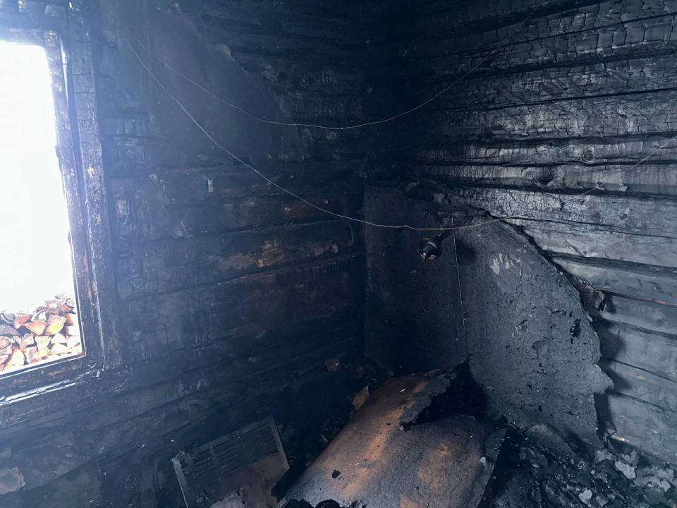 В Усть-Цилемском районе по факту пожара, в котором погибли двое мужчин, организована процессуальная проверка
