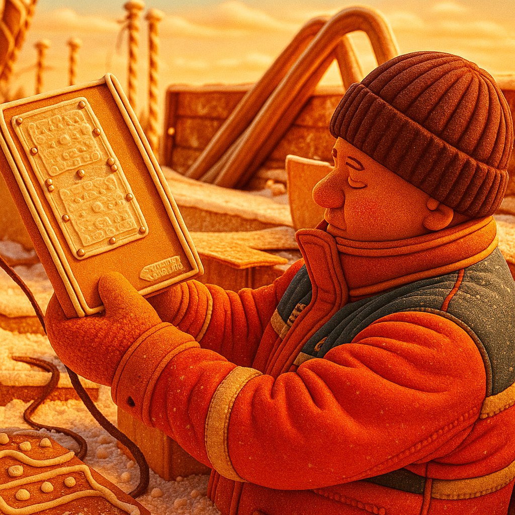 Максим Мартышин: Друзья, вы же понимаете, что тренд на нейросетевые картинки уже не остановить? Недавно выпустил новость про установку освещения на Дырносской трассе, а коллеги следом «испекли» её пряничную копию - с... Максим Мартышин: Друзья, вы же понимаете, что тренд на нейросетевые картинки уже не остановить? Недавно выпустил новость про установку освещения на Дырносской трассе, а коллеги следом «испекли» её пряничную копию - с...