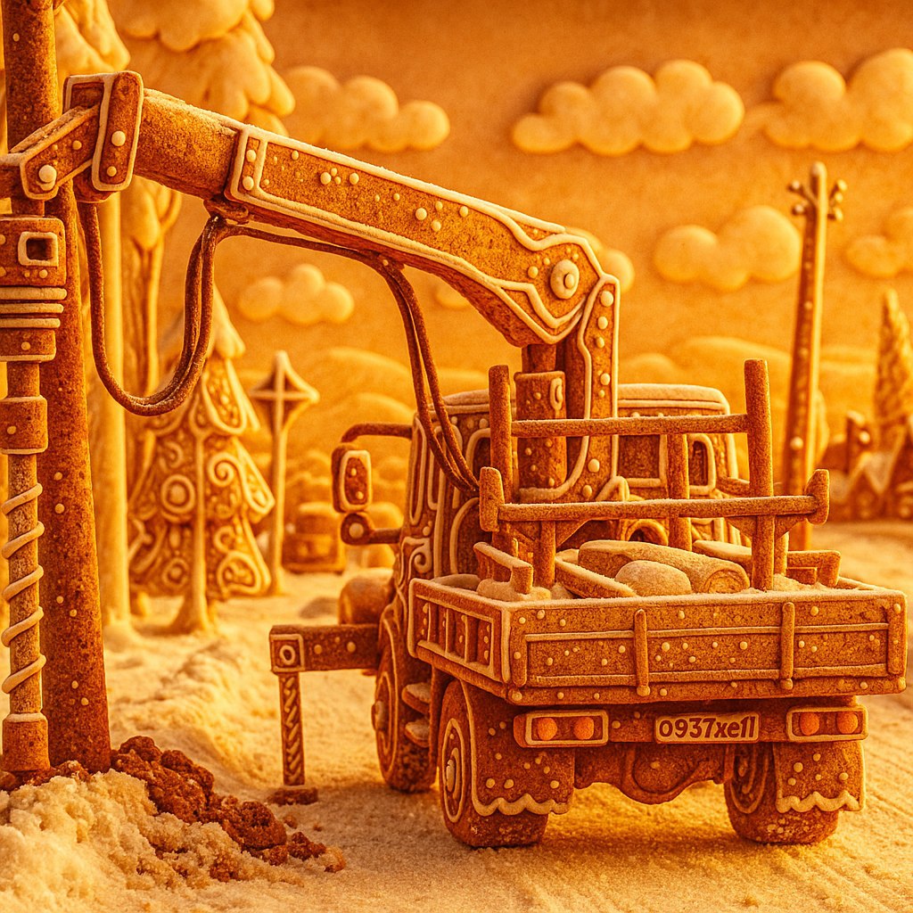 Максим Мартышин: Друзья, вы же понимаете, что тренд на нейросетевые картинки уже не остановить? Недавно выпустил новость про установку освещения на Дырносской трассе, а коллеги следом «испекли» её пряничную копию - с... Максим Мартышин: Друзья, вы же понимаете, что тренд на нейросетевые картинки уже не остановить? Недавно выпустил новость про установку освещения на Дырносской трассе, а коллеги следом «испекли» её пряничную копию - с...