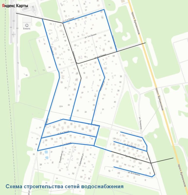 С 2026 года в микрорайоне Емваль начнется строительство сетей центрального водоснабжения