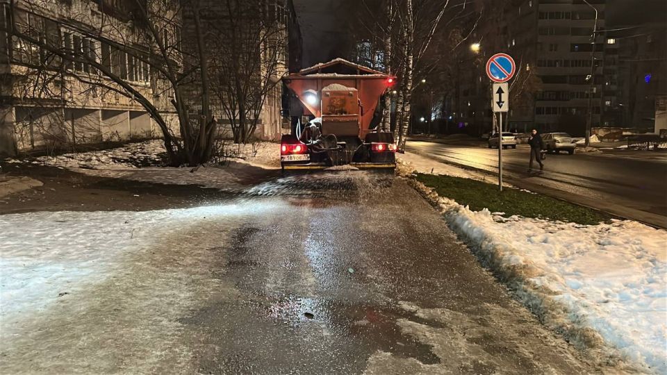 Максим Мартышин: Делюсь с вами итогами работы ночной смены нашей дорожной службы