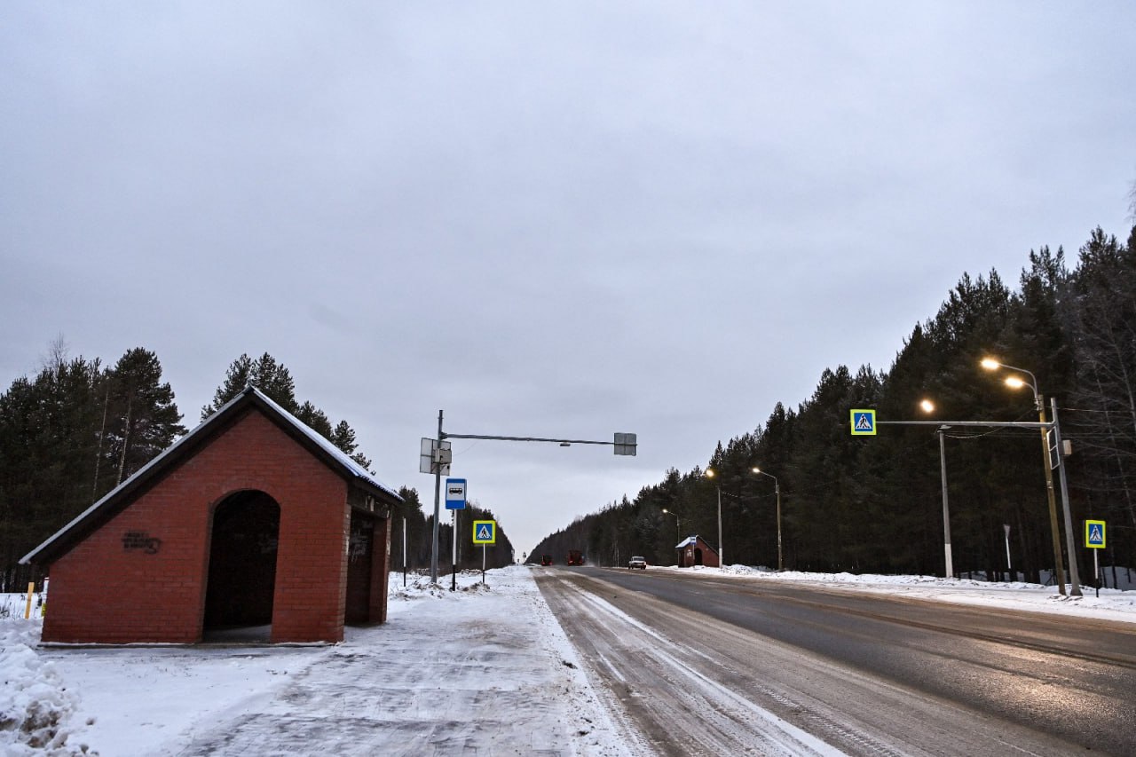 Поручение выполнено: уличное освещение в районе детского реабилитационного центра в Краснозатонском восстановлено
