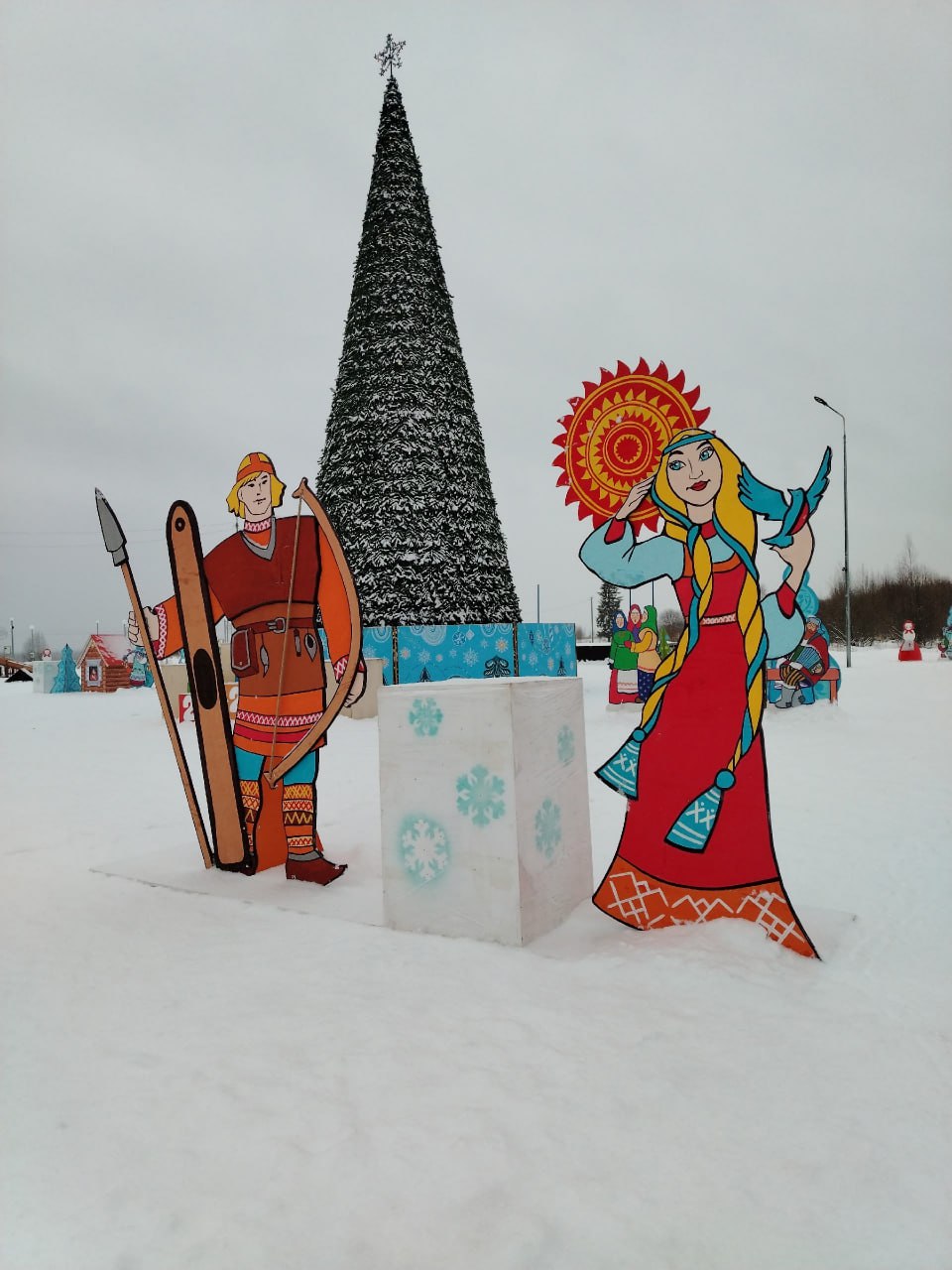 Эжва тоже готовится к Новому году! Эжва тоже готовится к Новому году!