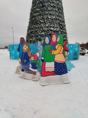 Эжва тоже готовится к Новому году!