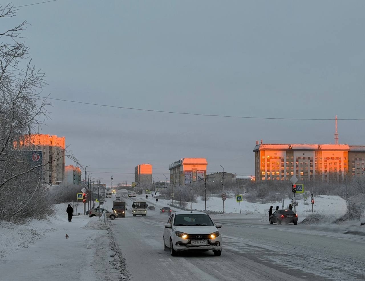 Доброе морозное утро, республика! Доброе морозное утро, республика!