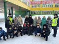 Сотрудники #Госавтоинспекции11 г. Сосногорска и ЮИДовцы провели пешую экскурсию «Мой безопасный путь»