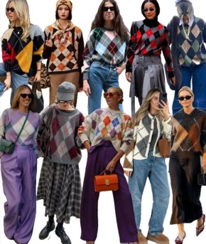 Ромбы в моде: как этот узор придаст вашему стилю свежесть и оригинальность