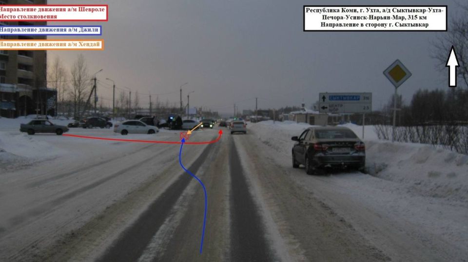 Оперативные сведения Управления Госавтоинспекции МВД по Республике Коми за 25 января 2026 года