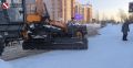 МКП «Дорожное хозяйство» продолжает плановую работу по зимнему содержанию городских улиц