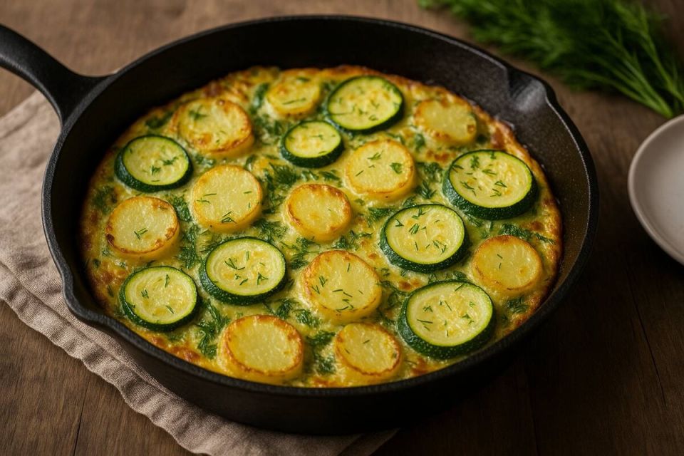 Летняя фриттата: вкусное решение для быстрого обеда