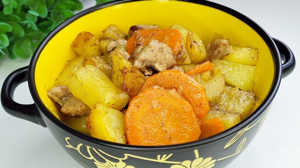 Вкусное и сытное жаркое: простое домашнее блюдо